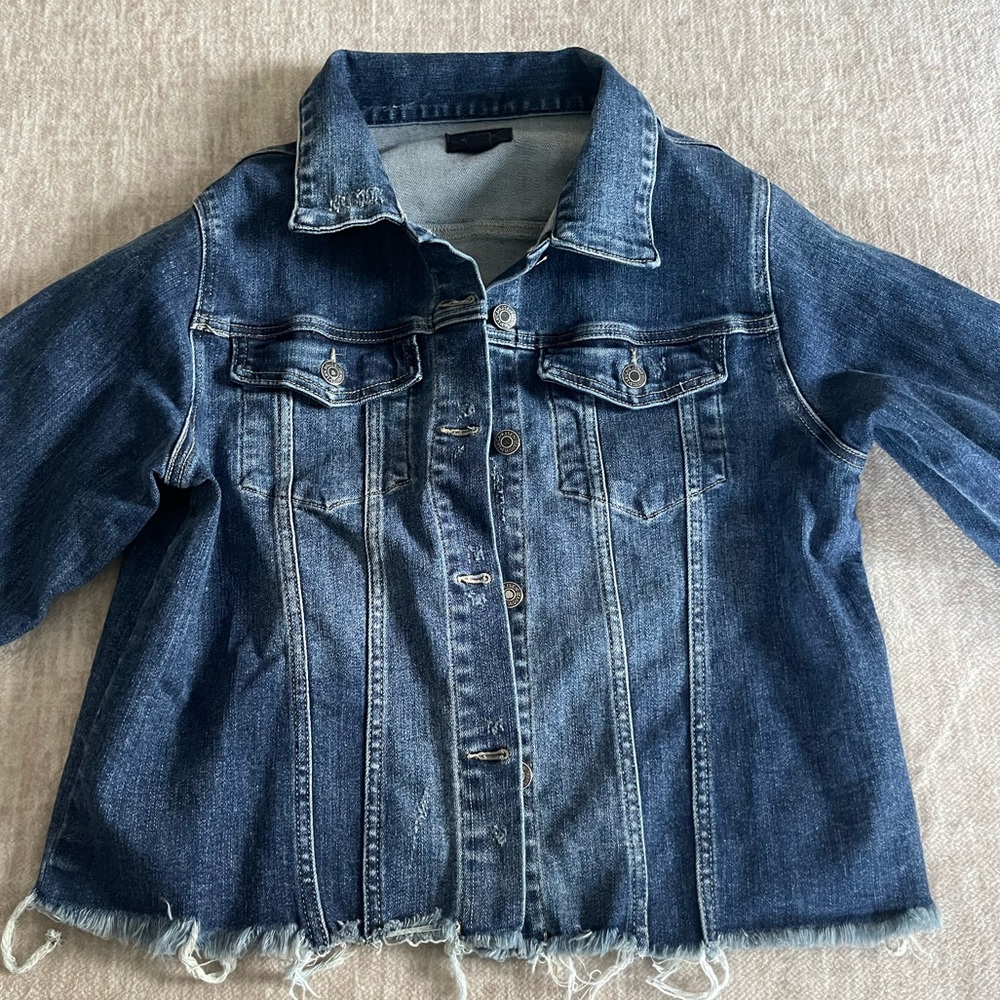 Risen Distressed Denim Jacket